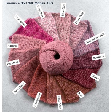 Merino Wild Berries RMS Knitting for Olive